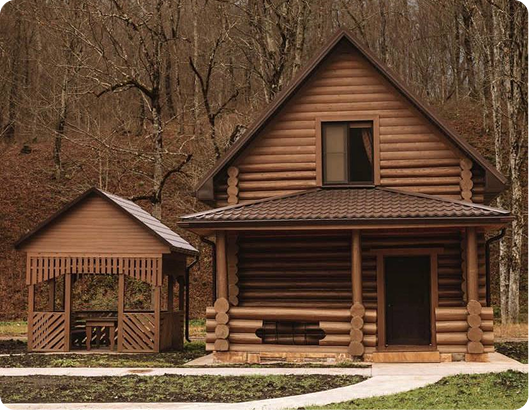 Дом однокомнатный/двухкомнатный до 6 чел.